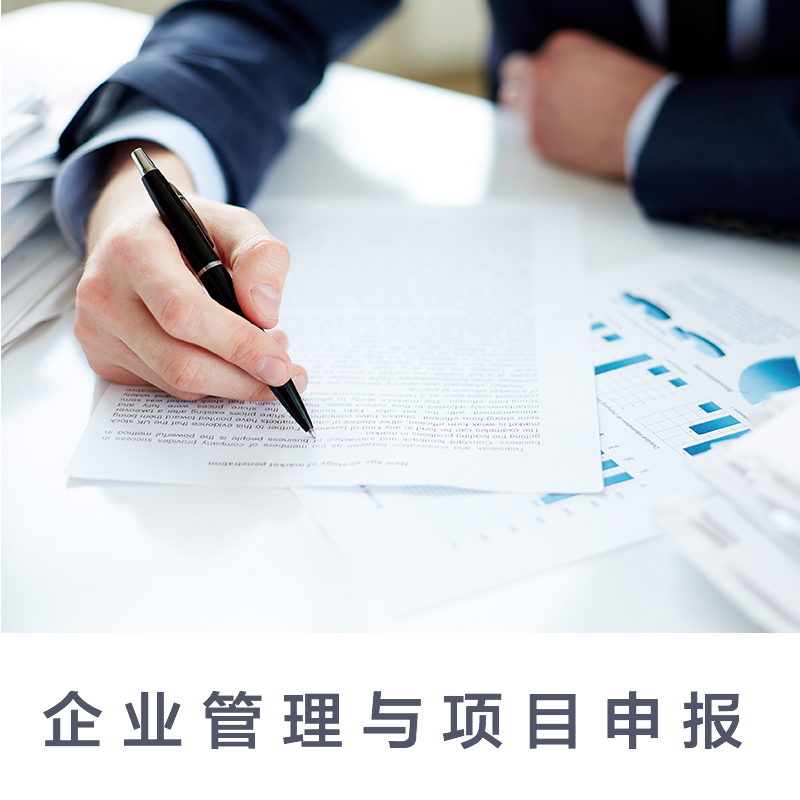 企业管理与项目申报